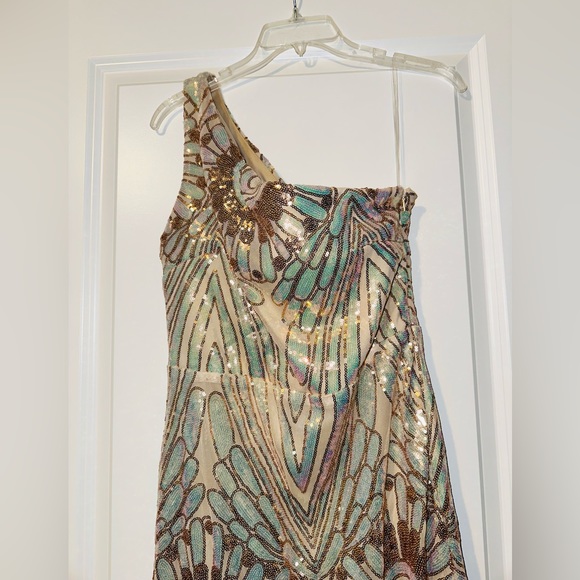 Missord One Shoulder Sequin Formal Dress - Picture 10 of 14